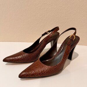 Anne Klein Sling Back Heels - Size 7.5